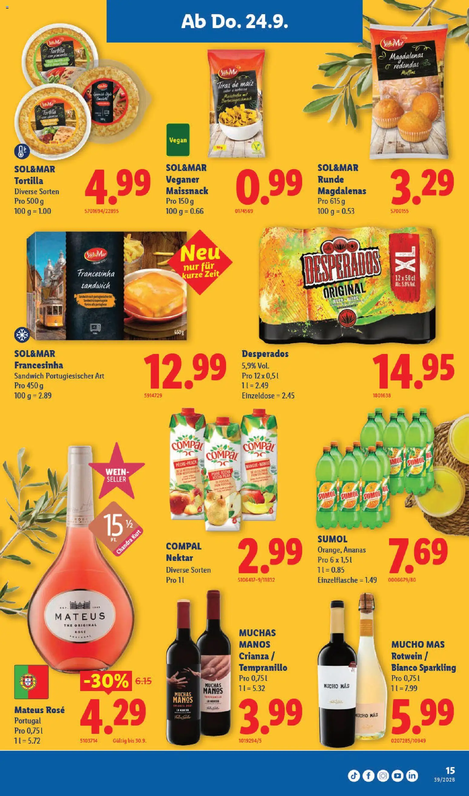 Lidl aktionen – gültig ab 24.09.2026 | Seite: 15