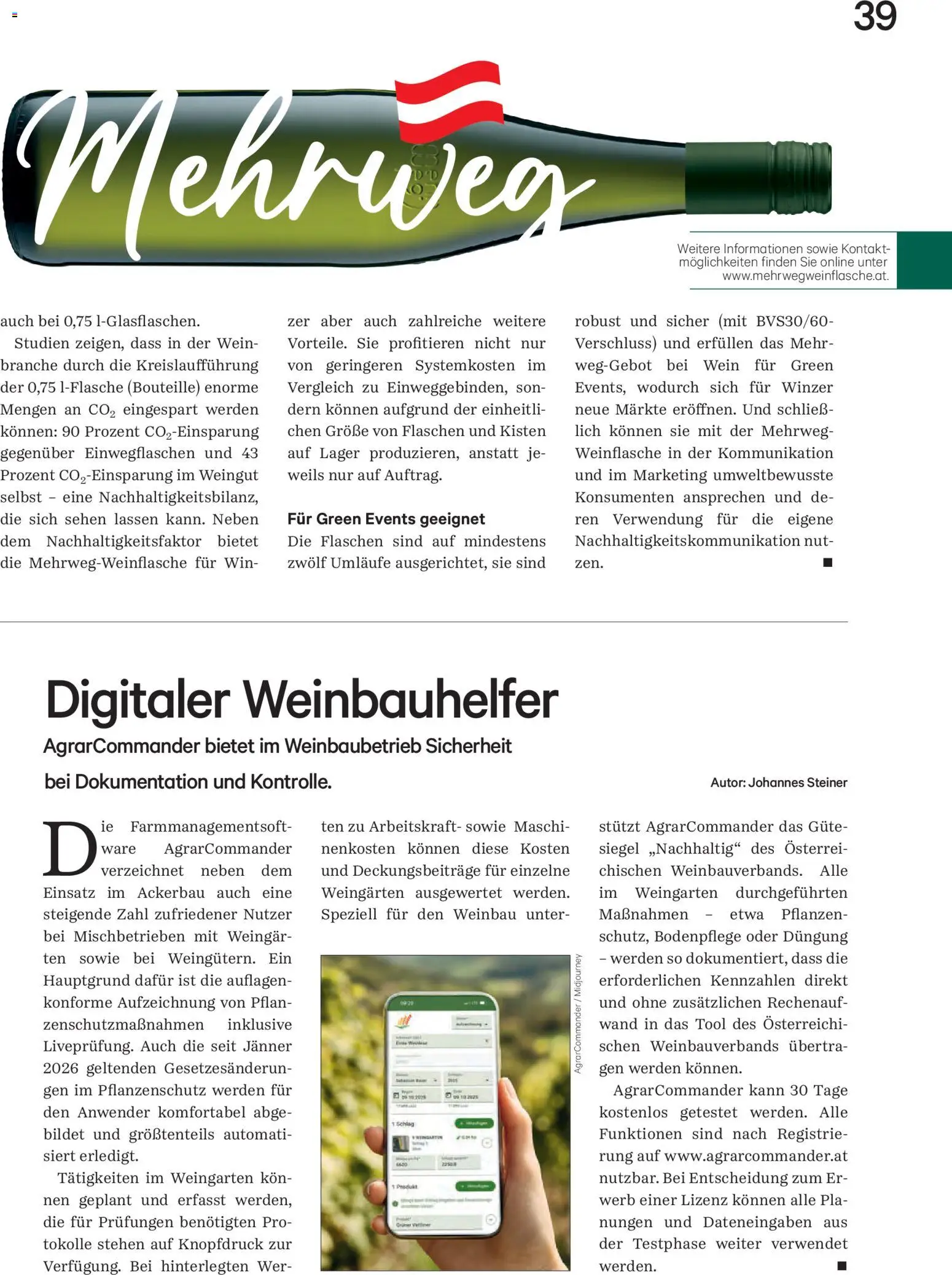Lagerhaus Unser Land Juli - August 2026 gültig ab 01.07.2026 | Seite: 39 | Produkte: Wein