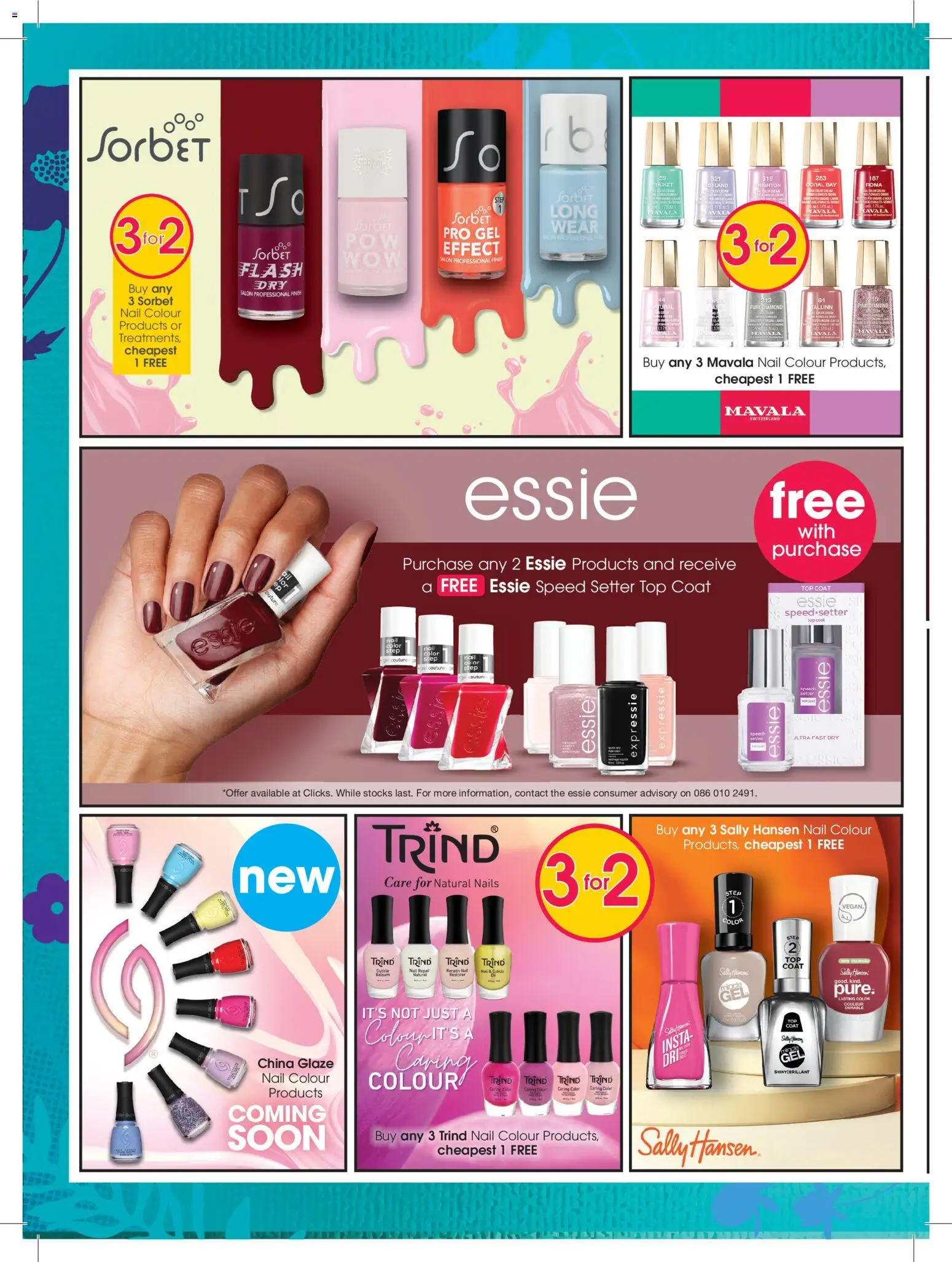 New Clicks catalogue – valid from 21.05.2026 | Page: 8 | Products: Coat, Nail polish