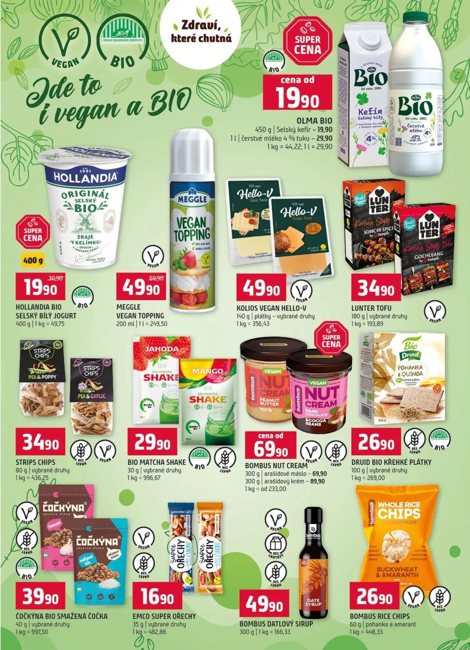 Terno leták od 29.07.2026 | Strana: 7 | Produkty: Vegan, Máslo, Pohanka, Bílý jogurt