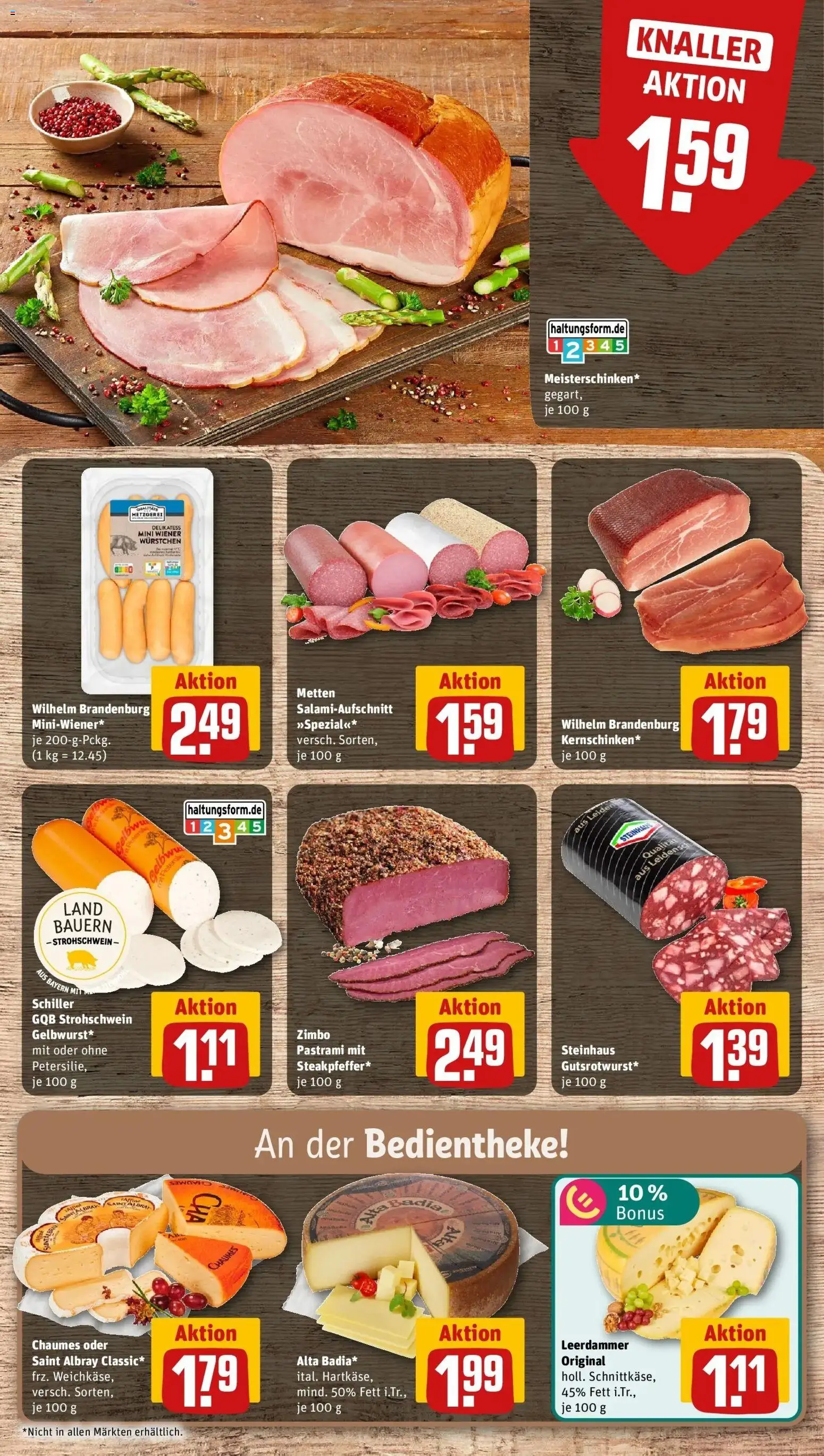 REWE Prospekt ab 31.08.2026 zum Blättern » Angebote | Seite: 10 | Produkte: Wiener wurstchen, Leerdammer