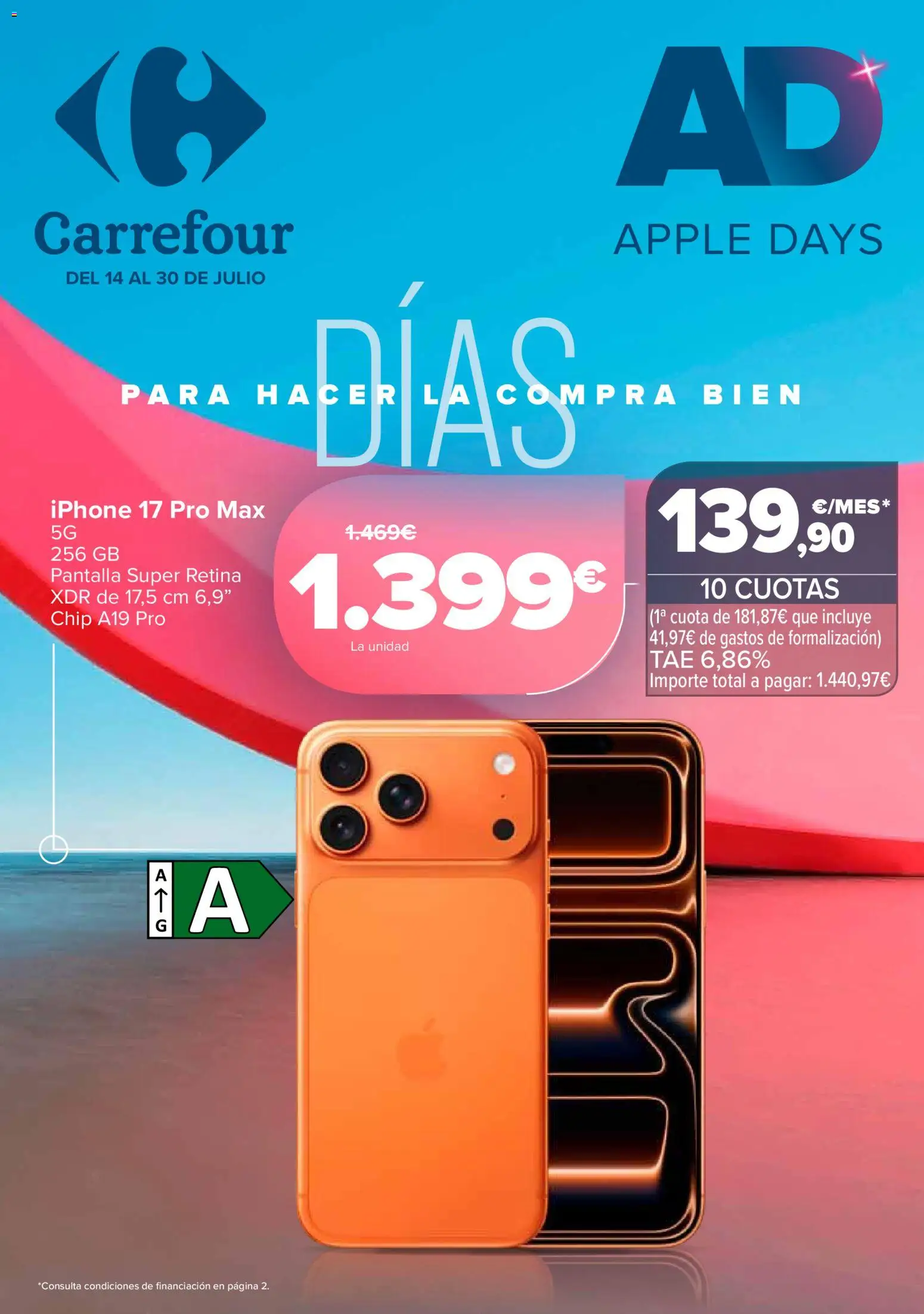 Carrefour Apple Days del 14/07/2026 catalogue cover