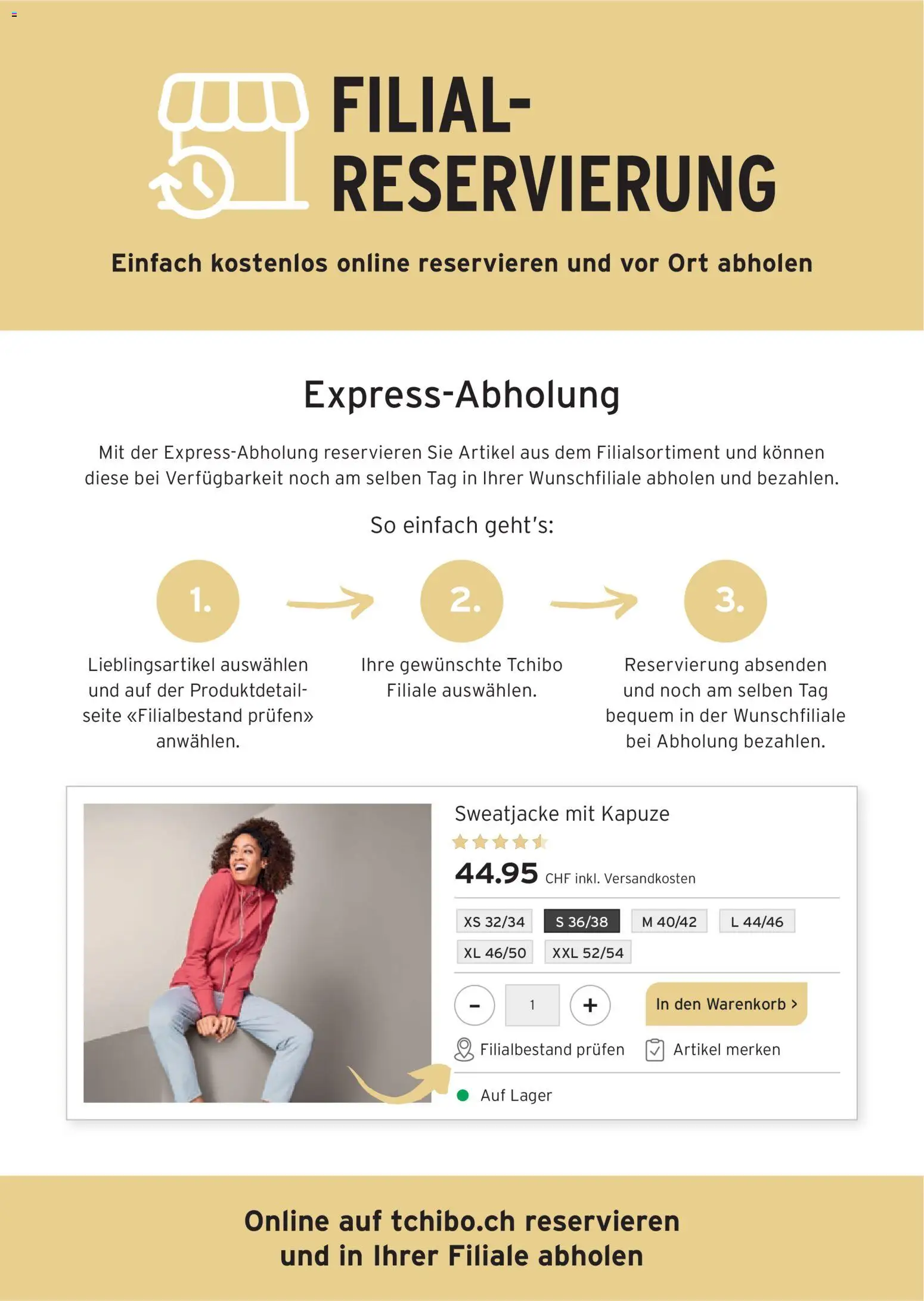 Tchibo aktionen – gültig ab 06.10.2026 | Seite: 36 | Produkte: Sweatjacke