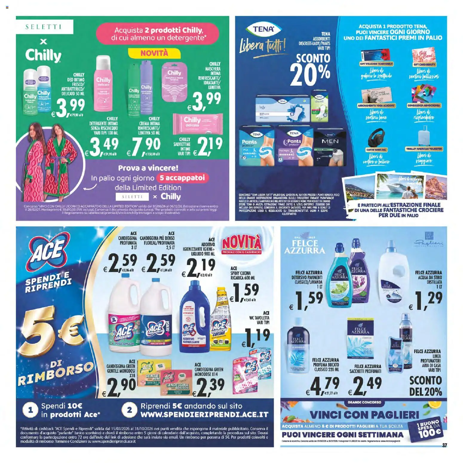 Volantino Decò del 13/10/2026 | Pagina: 37 | Prodotti: Crema, Maschera, Sgrassatore, Assorbenti