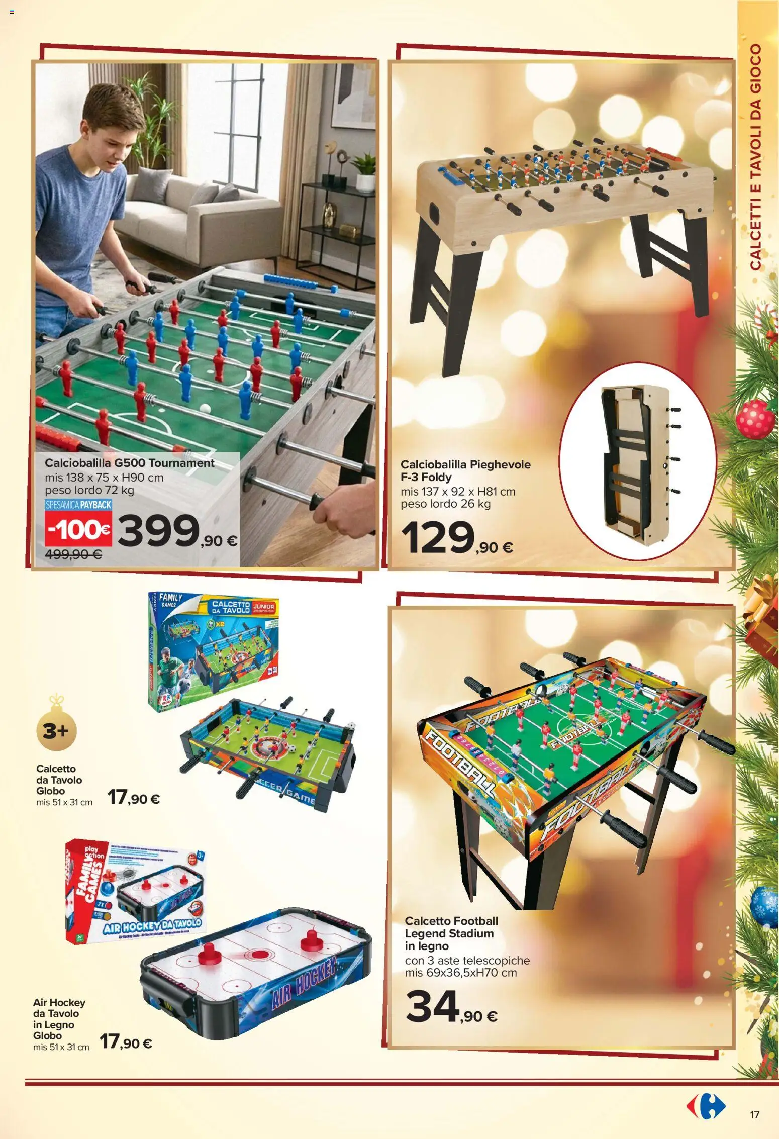 Volantino Carrefour del 23/10/2026 | Pagina: 17 | Prodotti: Gioco, Tavolo