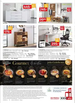 XXXLutz Prospekt ab 05.09.2026 gültig | Seite: 28 | Produkte: Butter, Wandspiegel, Pfifferlinge, Schinken