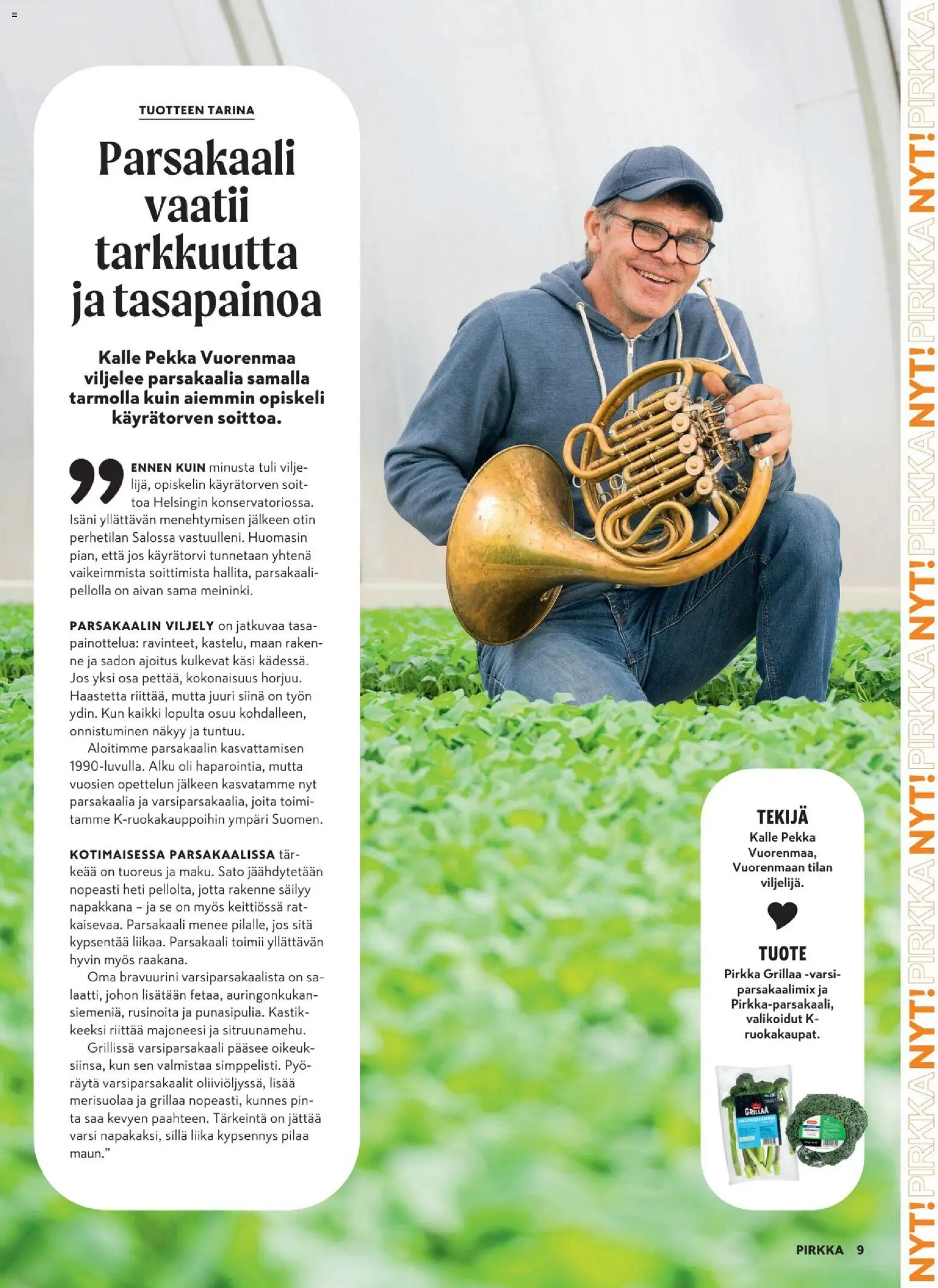 K-Market tarjoukset - Pirkka – voimassa 10.06.2026 alkaen | Sivu: 9 | Tuotteet: Majoneesi, Parsakaali