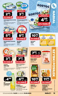 Pogląd oferty "Alpro w stylu skyr**, Alpro w stylu skyr (różne rodzaje)" - ważna od 14.09.2026 | Strona: 15