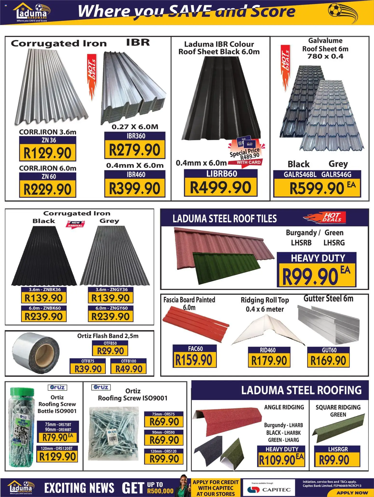 New Laduma Hardware catalogue – valid from 01.04.2026 | Page: 23 | Products: Iron