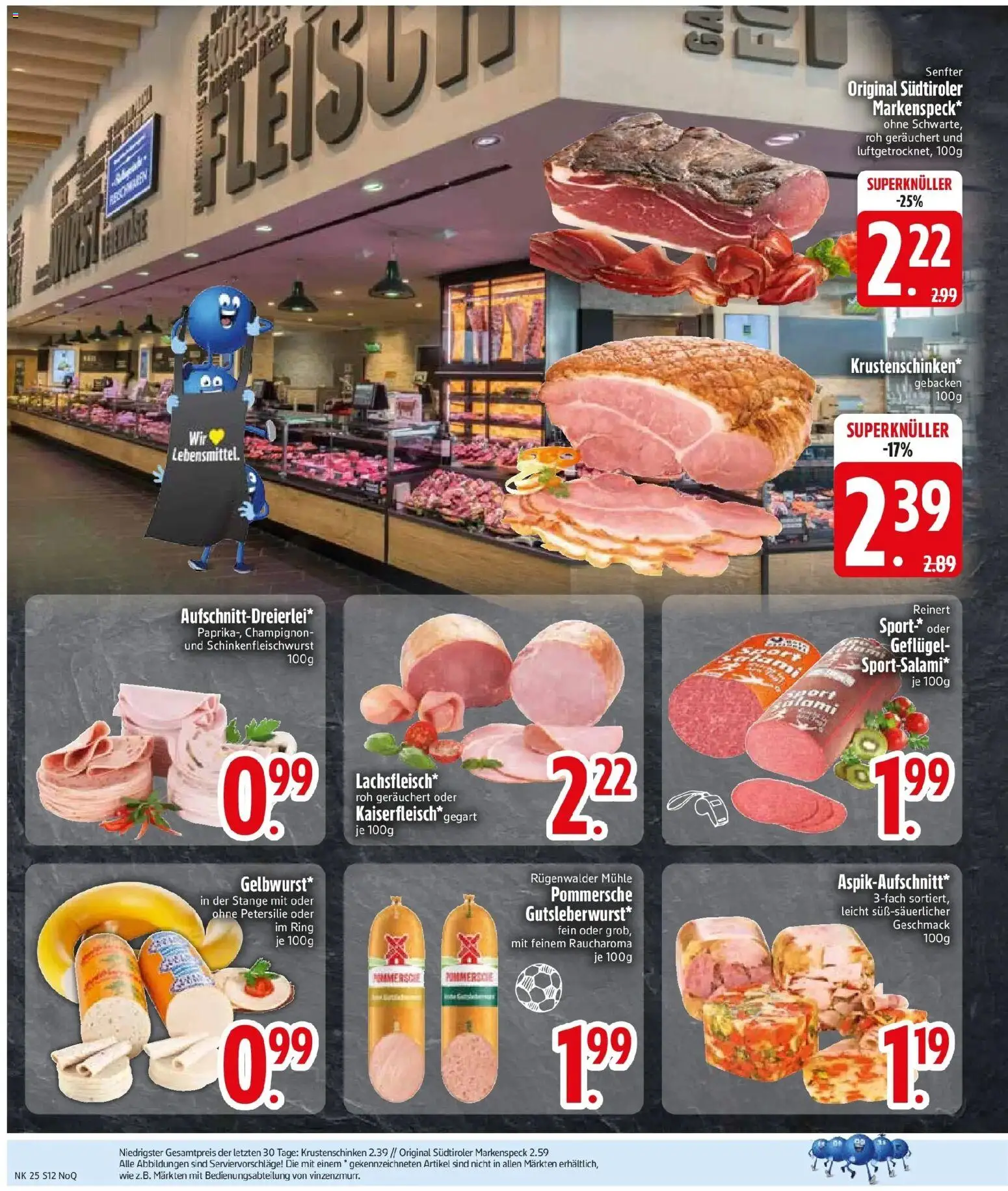 Edeka prospekt Greding – gültig ab 14.06.2026 | Seite: 14 | Produkte: Mühle, Petersilie, Salami