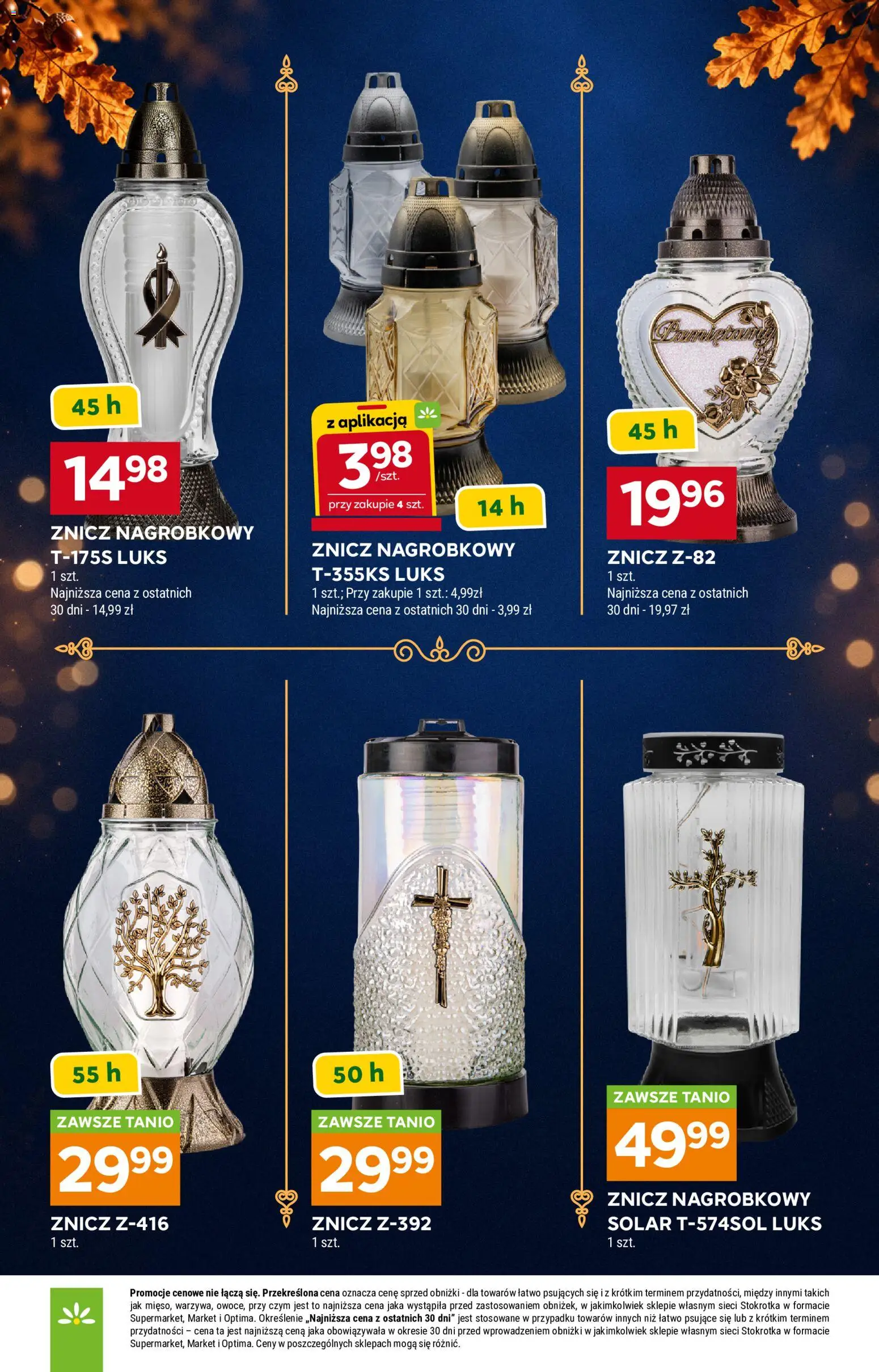 Stokrotka gazetka - Katalog Znicze od 01.10.2026 | Strona: 5 | Produkty: Stokrotka