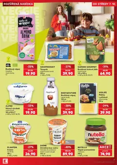 Náhled letáku take it veggie ORGANIC ALMOND DRINK, Rostlinný nápoj různé druhy 1l od 07.10.2026 | Strana: 7 | Produkty: Vegan, Gourmet, Zmrzlina bez cukru, Pomazánka
