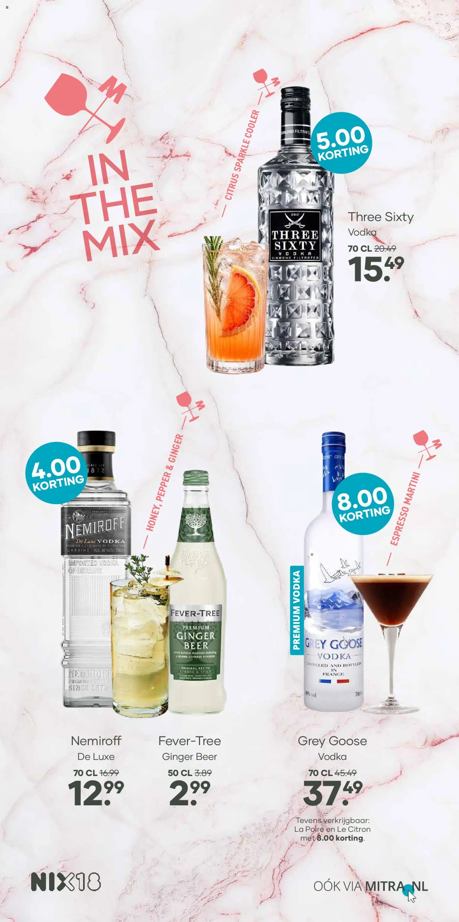 Mitra folder vanaf 07-09-2026 || NIEUWE | Pagina: 11 | Producten: Grey Goose, Martini, Vodka, La