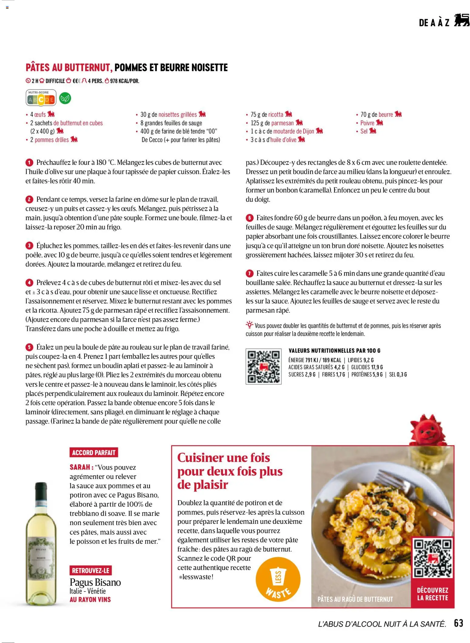 {H1} | Pagina: 63 | Producten: Maïs, Ricotta, La, Papier