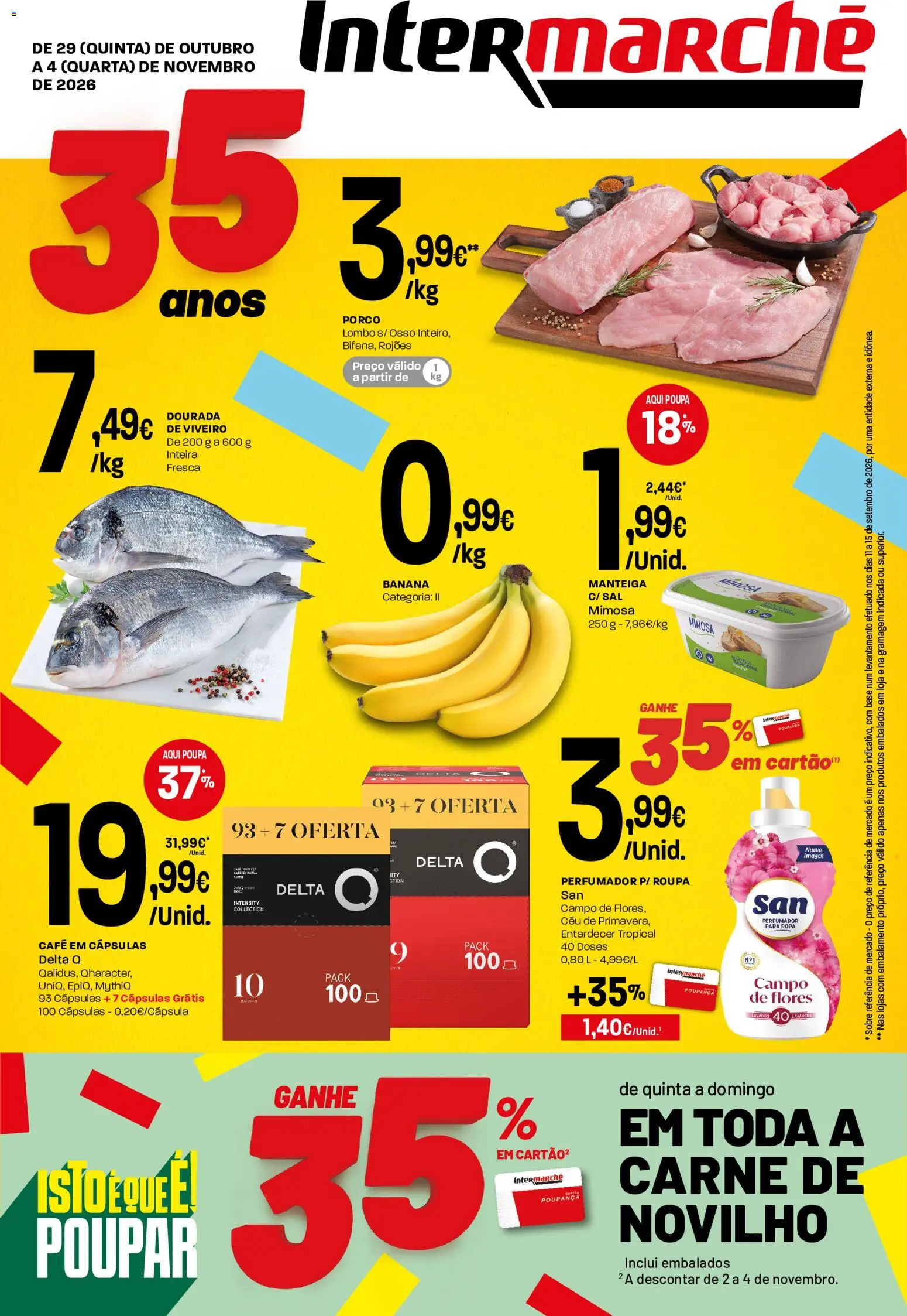 Intermarché folheto │ válido de 29/10/2026 | Página: 1