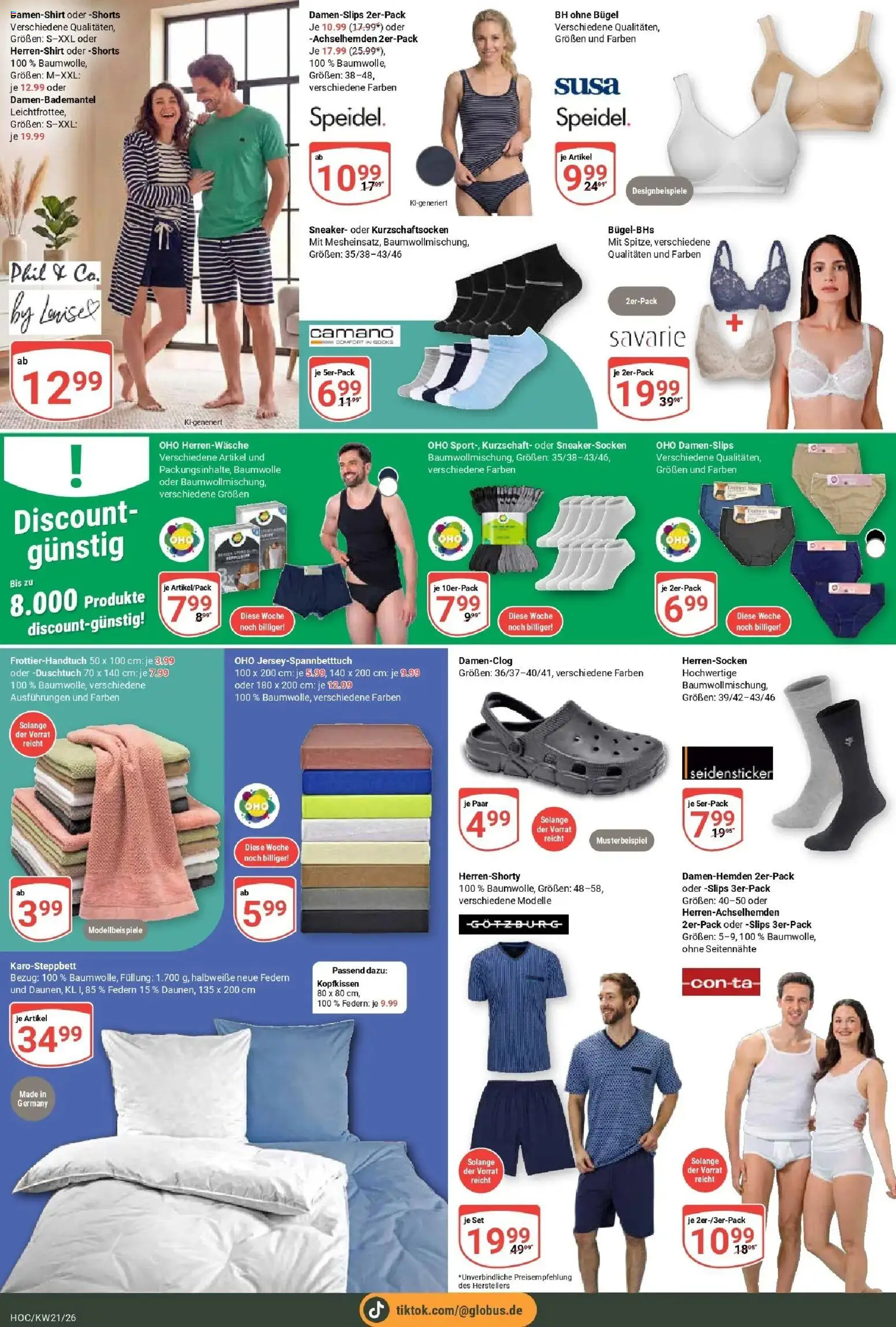 Globus Prospekt Hockenheim – gültig ab 17.05.2026 | Seite: 27 | Produkte: Kopfkissen, BH