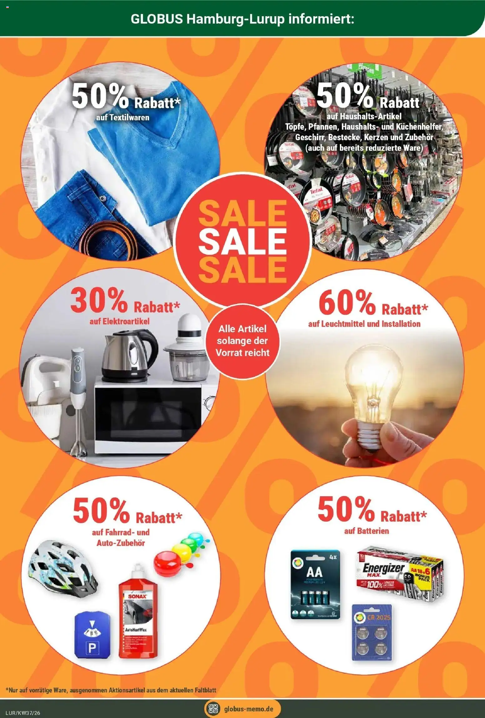 Globus Aktueller Prospekt (ab 07.09.2026) » Angebote online | Seite: 6 | Produkte: Batterien