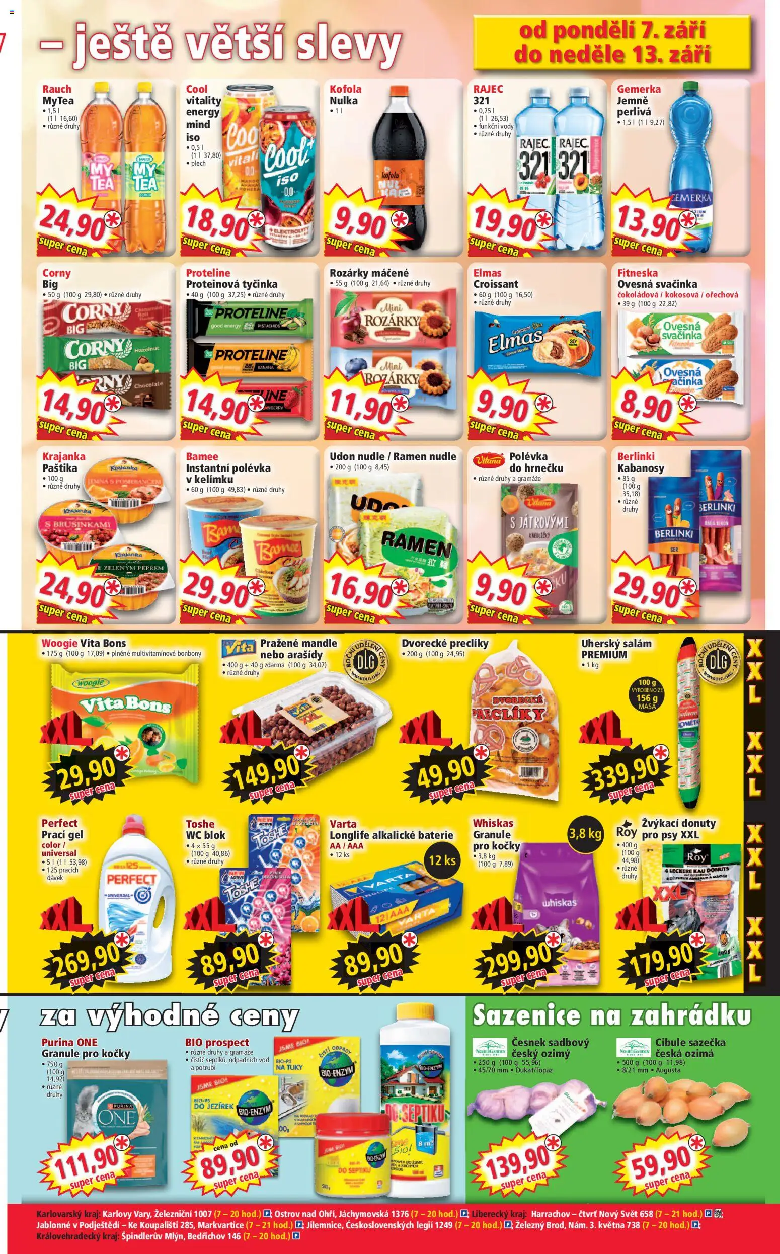 Norma leták od 07.09.2026 | Strana: 5 | Produkty: Wc blok, Arašídy, Purina one, Baterie
