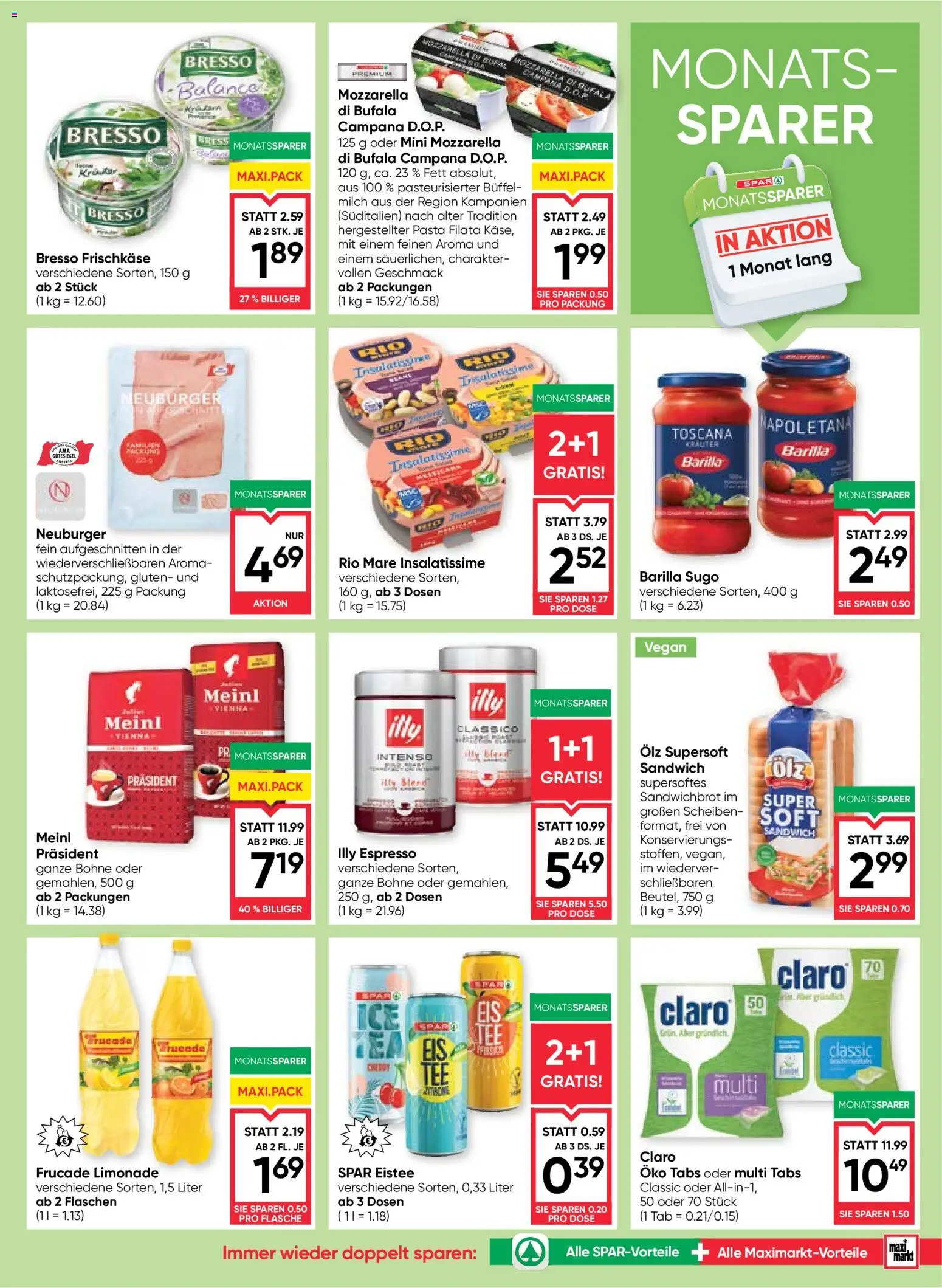 Maximarkt Flugblatt gültig ab 03.09.2026 | Seite: 7 | Produkte: Pasta, Barilla, Bohne, Milch