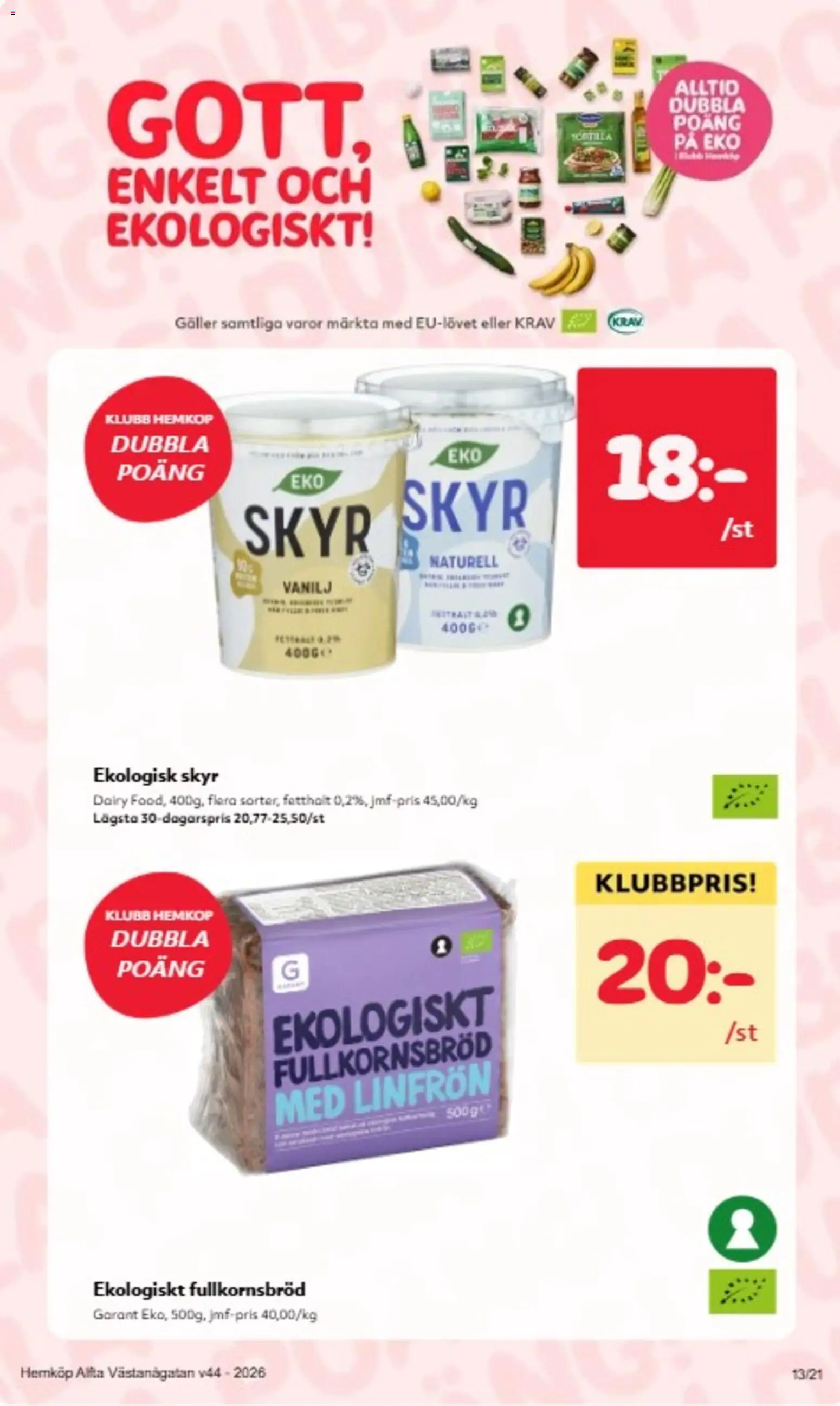 Hemköp reklamblad aktuell från 26/10/2026 | Sida: 13