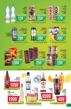 COOP - Újság Észak Kelet Pro-Coop Zrt - amely érvényes a következő dátumtól: 28.05.2026 | Oldal: 9 | Termékek: Pisztácia, Ice tea, Cola, Vodka