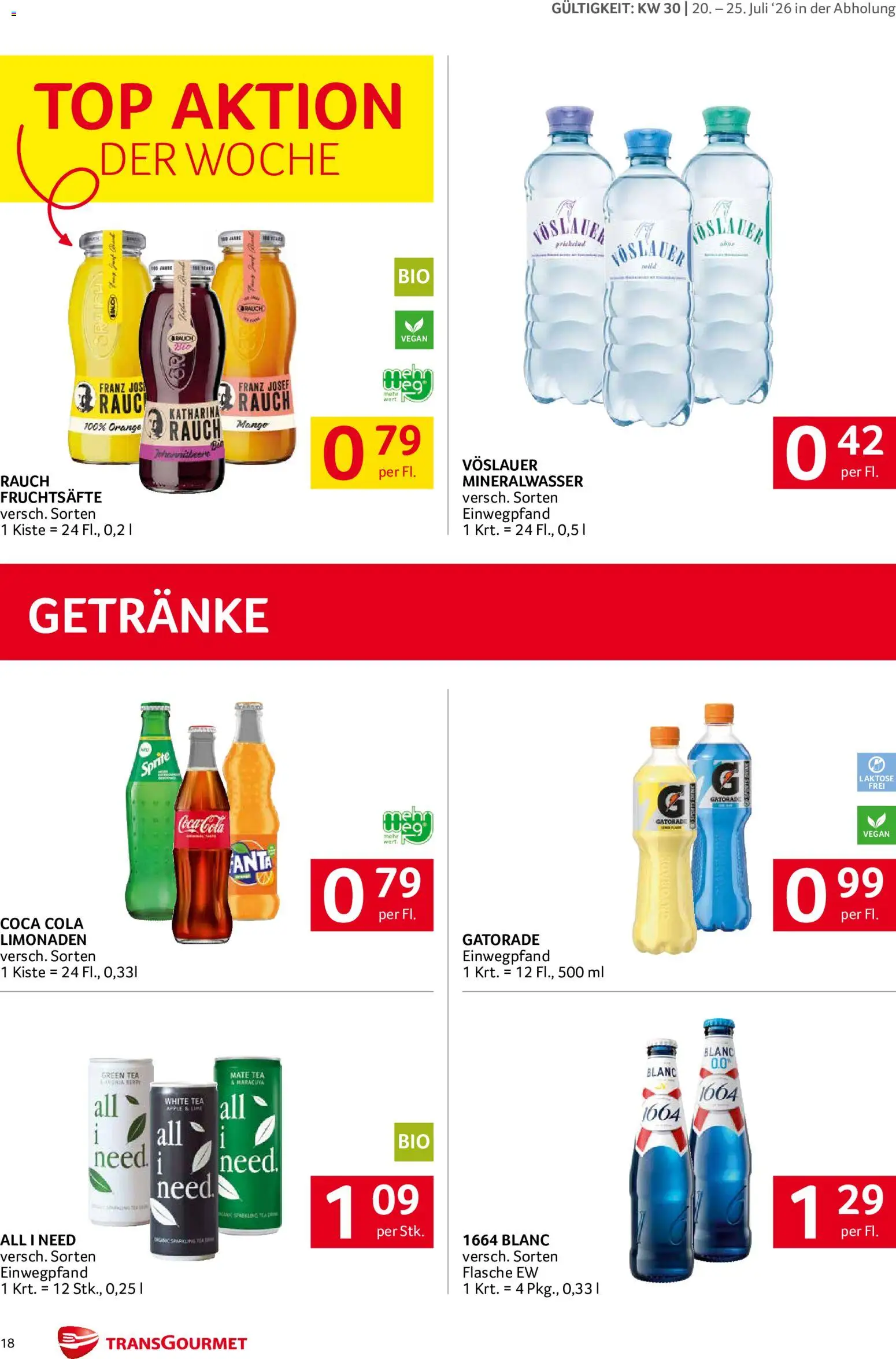 Transgourmet Flugblatt gültig ab 20.07.2026 | Seite: 17 | Produkte: Mango