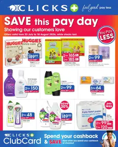 Clicks specials catalogue – valid from 23/07/2026