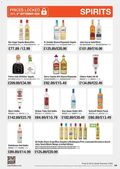 Preview of Booker Wholesale - Summer Catering News 2026 valid from 16/06/2026 | Page: 109