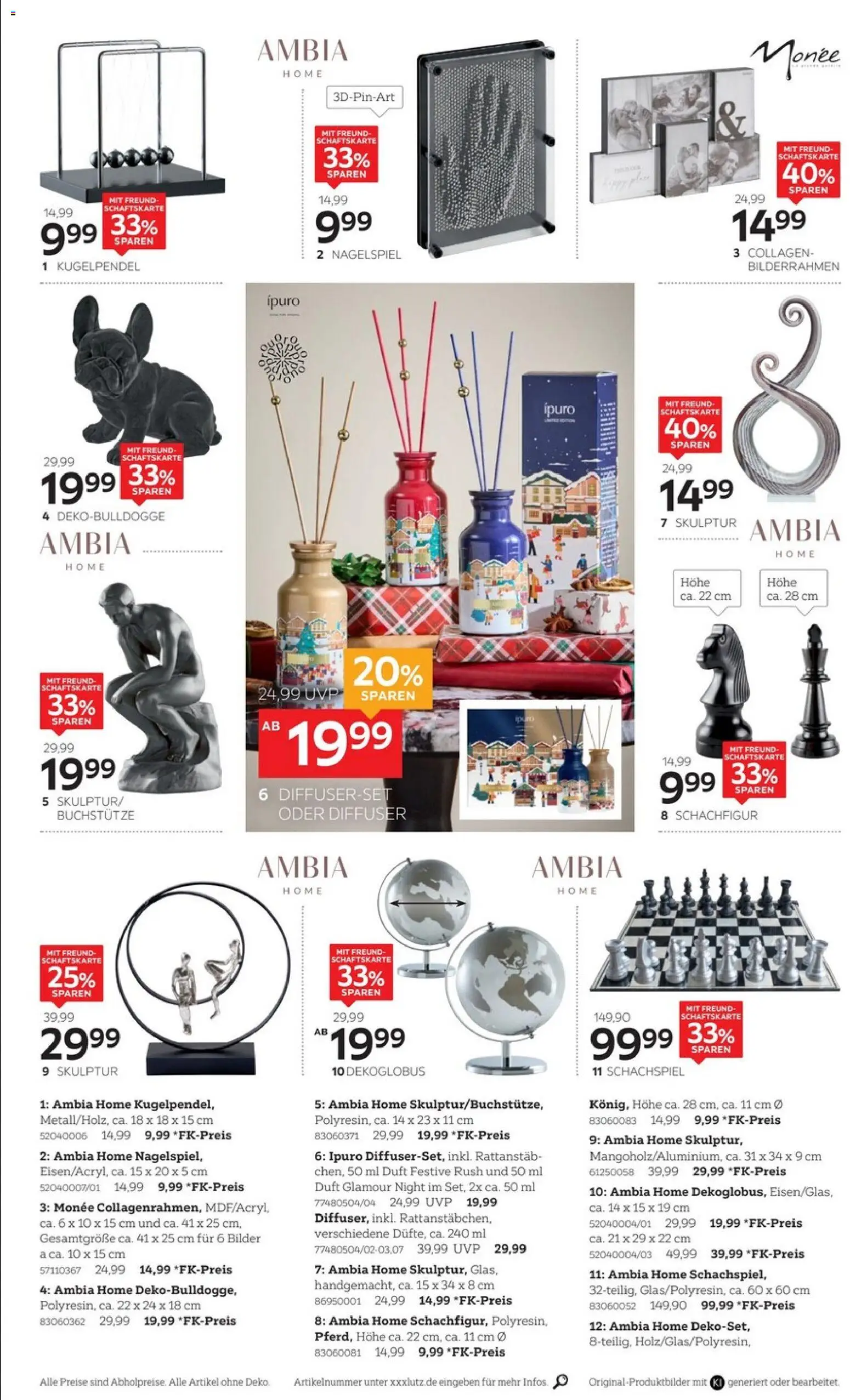 XXXLutz Weihnachtswelten – gültig ab 24.10.2026 | Seite: 18 | Produkte: Duft, Bilder, Bilderrahmen