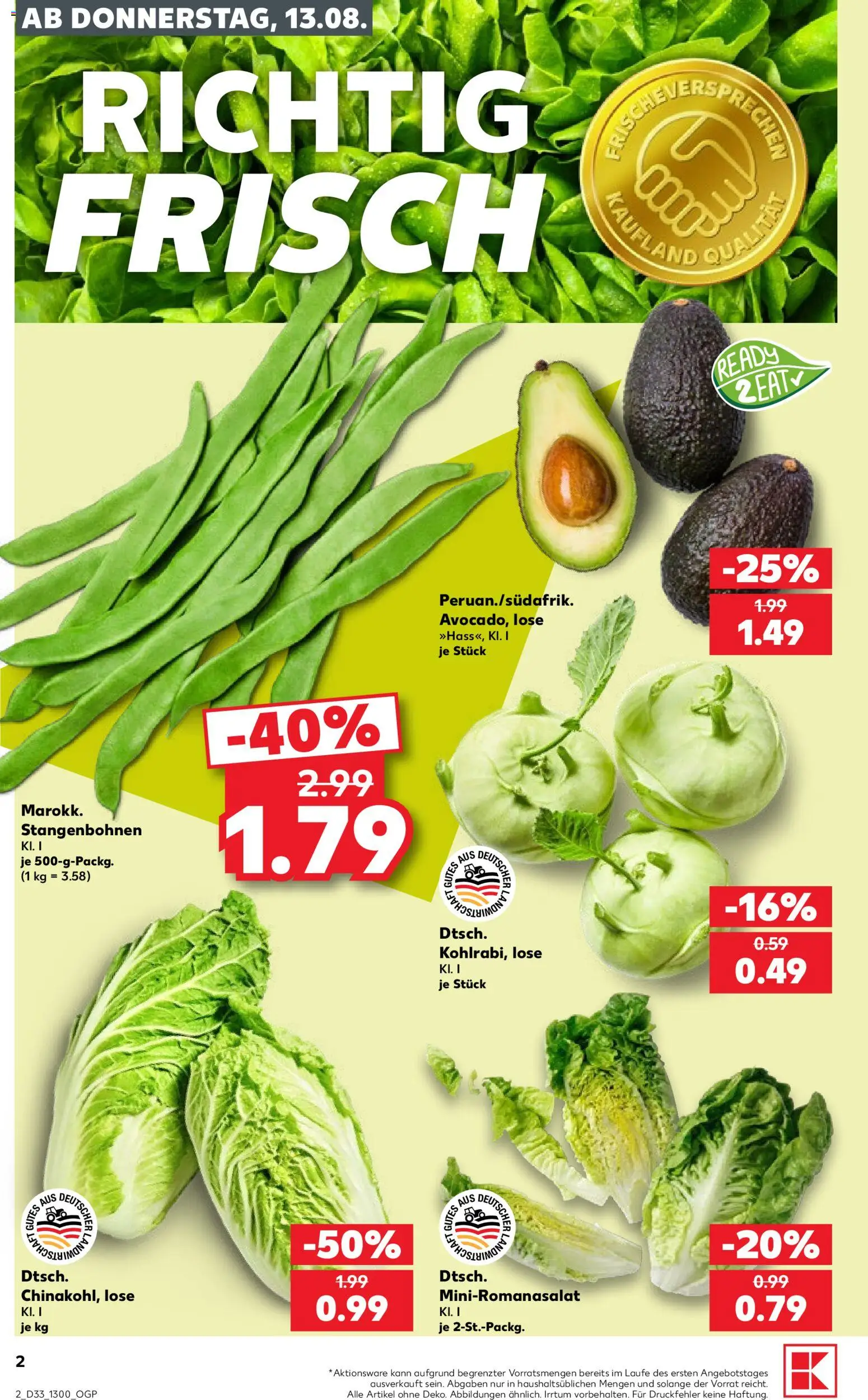 Kaufland Prospekt Bremen – gültig ab 13.08.2026 | Seite: 2