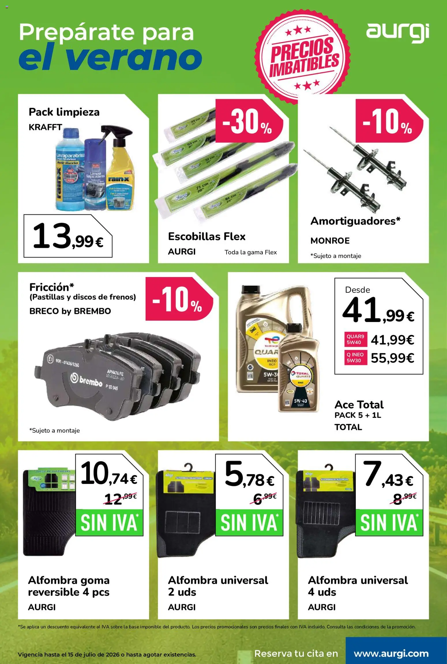Aurgi folleto │ válido desde el 01/07/2026 | Página: 8 | Productos: Alfombra