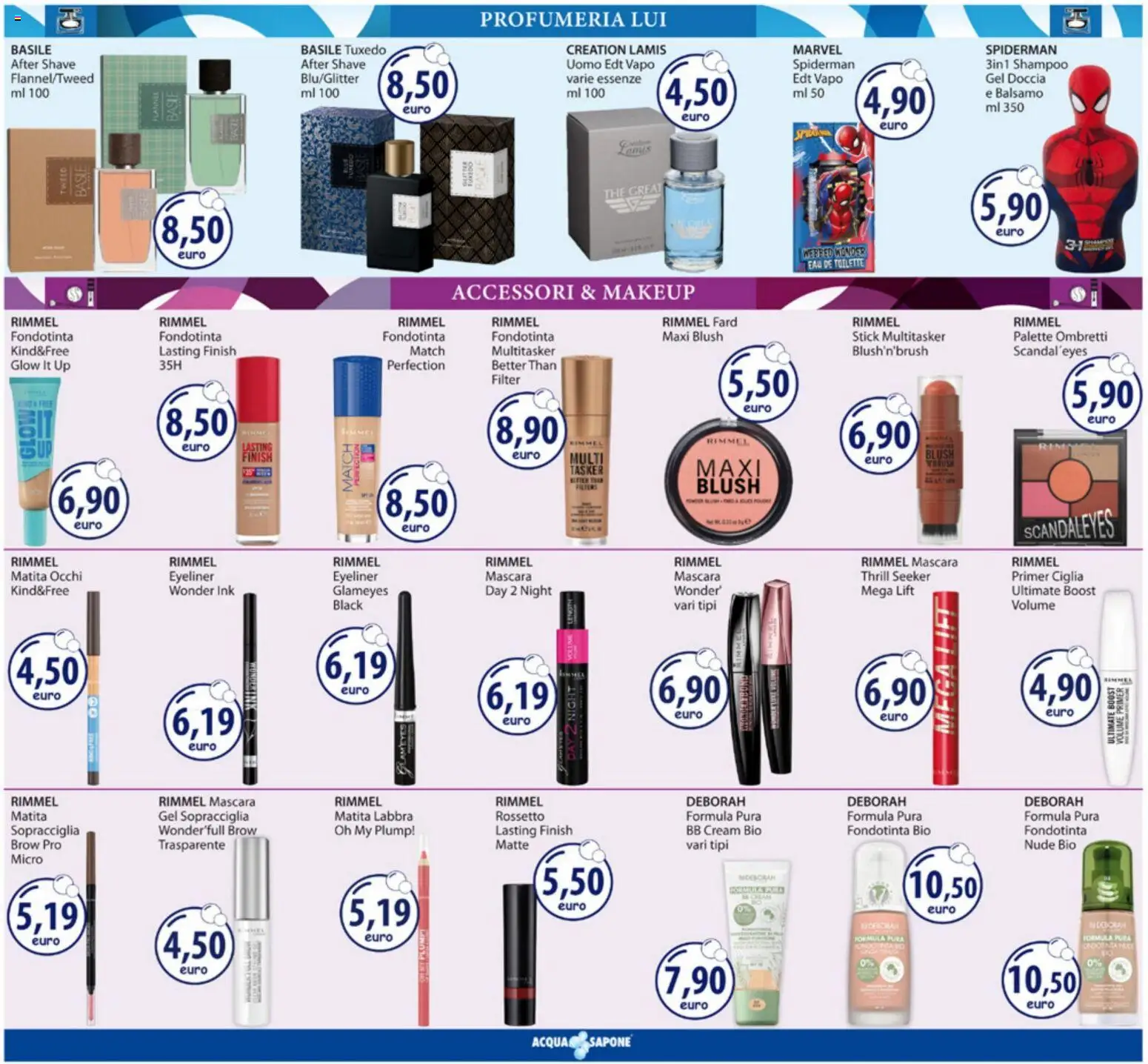 Volantino Acqua e Sapone del 09.03.2026 | Pagina: 3 | Prodotti: Rossetto, The, BB cream, Blush