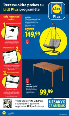LIDL leidinys galioja nuo 04.05.2026 | Puslapis: 2 | Prekių: Stalas