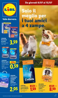 Anteprima del volantino Lidl volantino Amici valido a partire dal 09/07/2026