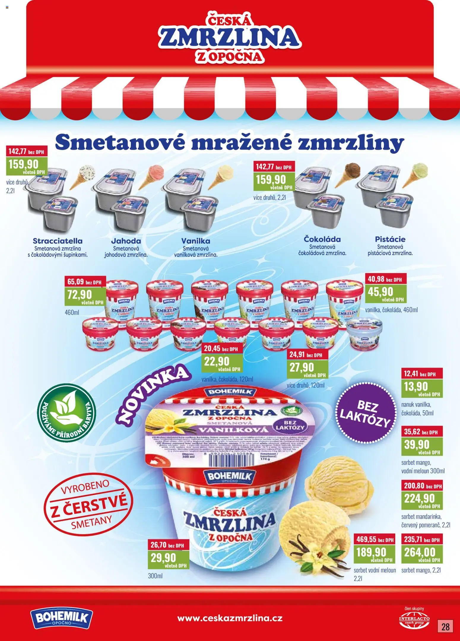 Ratio leták od 01.05.2026 | Strana: 29 | Produkty: Meloun, Čokoláda, Zmrzlina, Sorbet