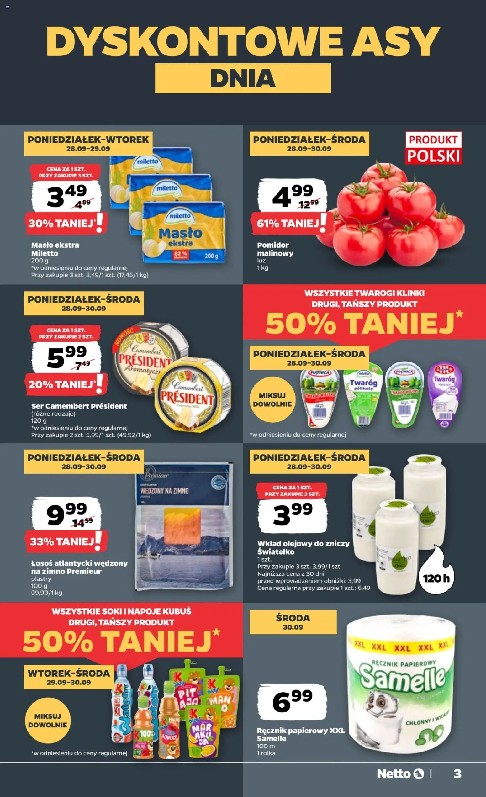 Netto gazetka od poniedziałku od 28.09.2026 | Strona: 3
