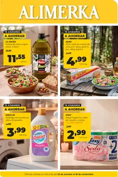Vista previa Alimerka folleto Asturias válido desde el 22/10/2026