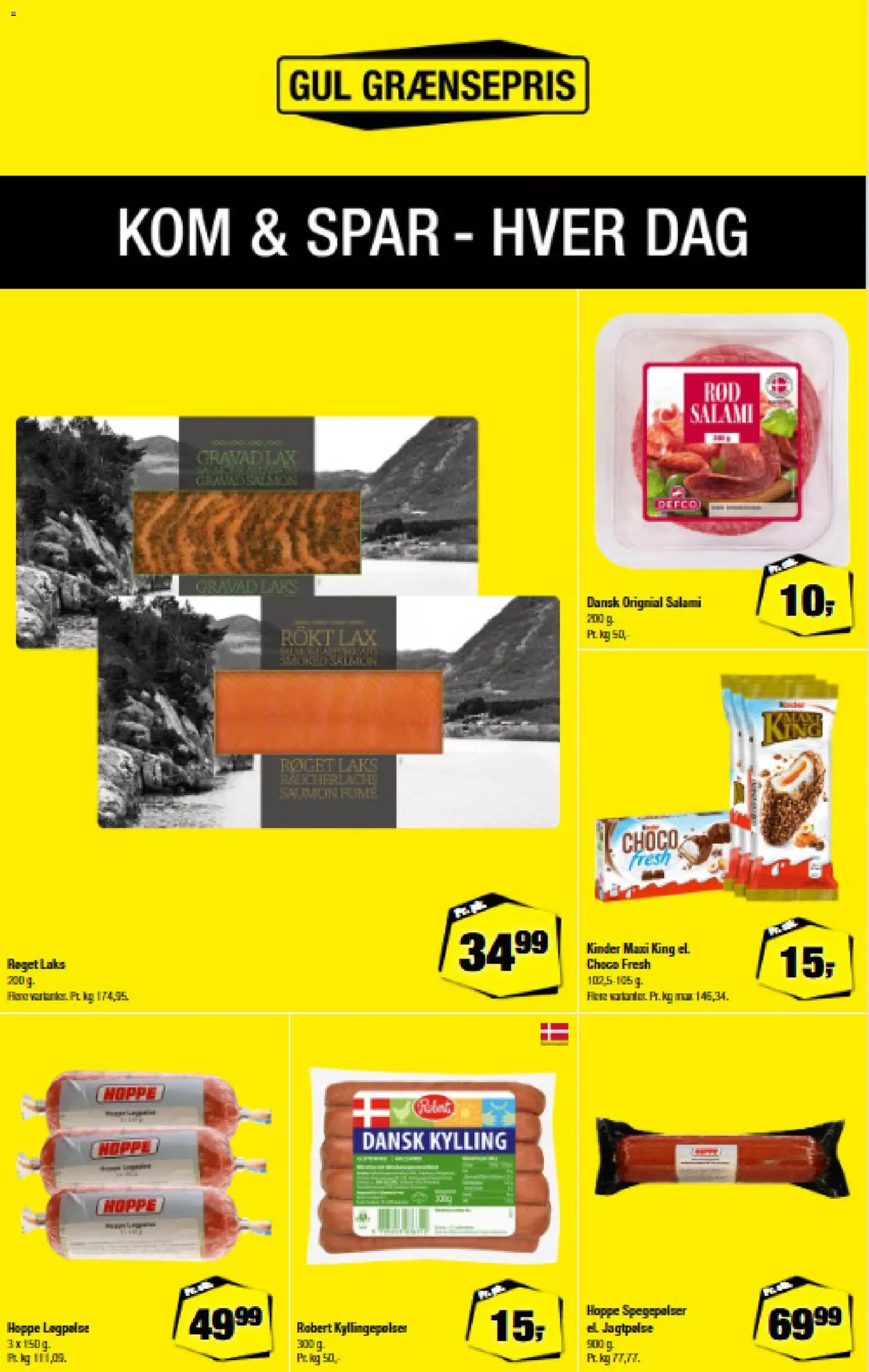 Calle tilbudsavis – gyldig fra 05/08/2026 | Side: 2 | Produkter: Salami, Kyllingepølser