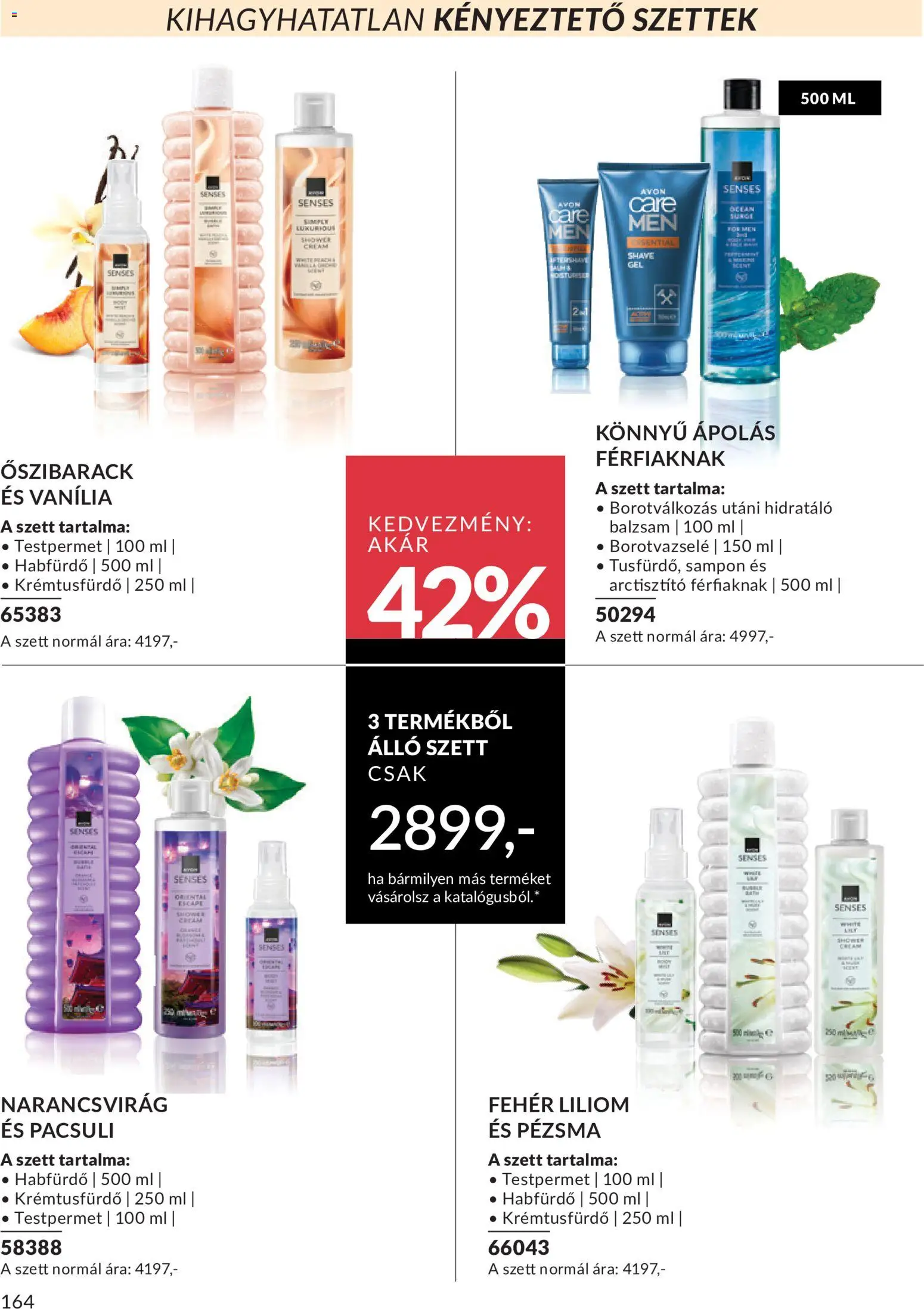 Avon akciós ujság - amely érvényes a következő dátumtól: 01.06.2026 | Oldal: 198 | Termékek: Őszibarack, Testpermet, Habfürdő, Sampon
