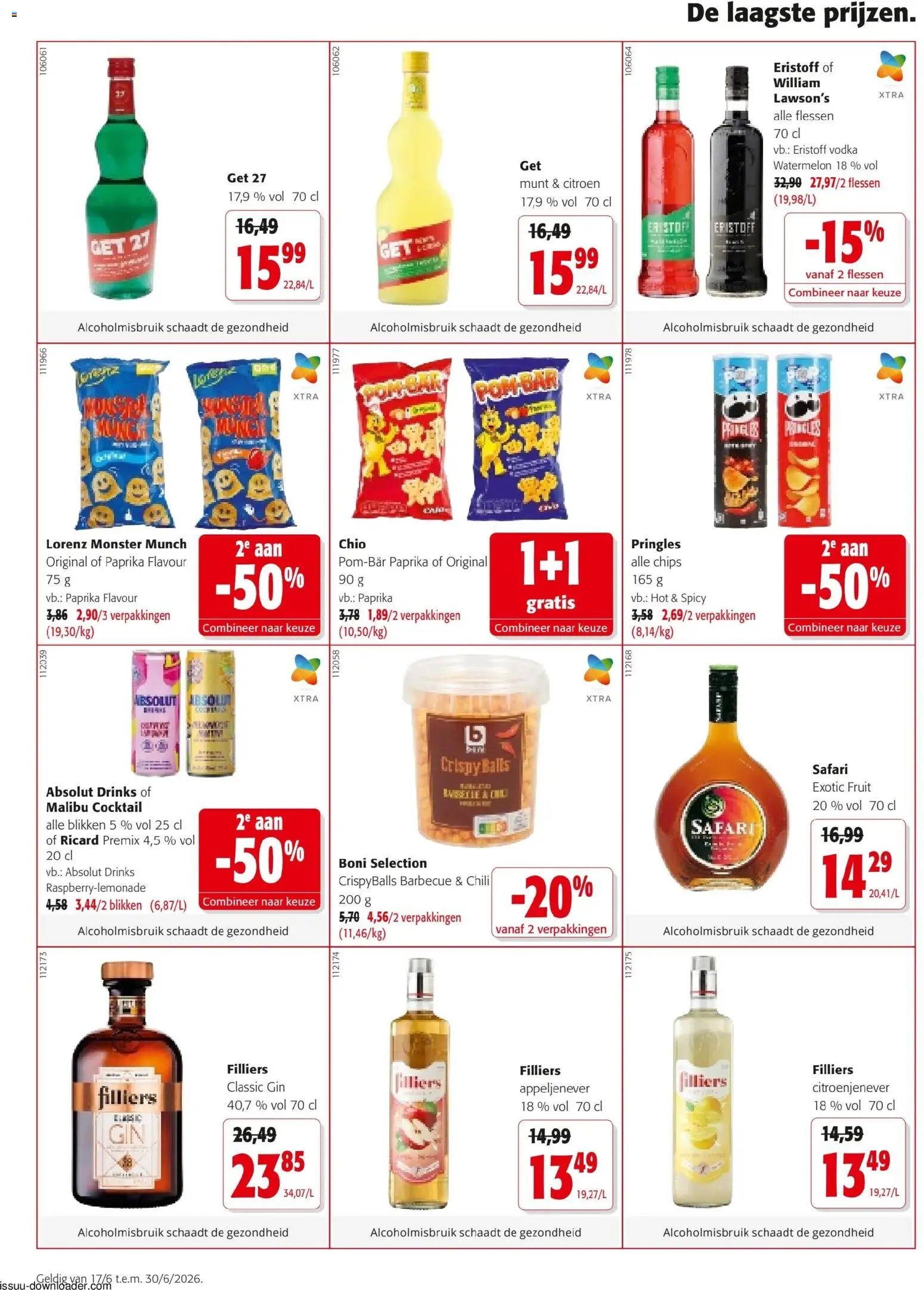 {H1} | Pagina: 2 | Producten: Pringles, Fruit, Citroen, Munt
