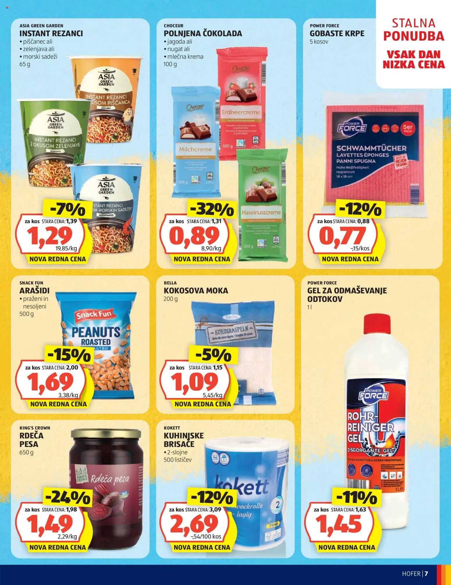 Novi Hofer katalog ponudbe – veljaven od 28.10.2026 | Stran: 7