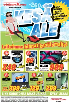 Veikon Kone-mainoslehti voimassa 15.06.2026 alkaen