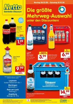 Netto Marken-Discount Prospekt Leipheim ab 26.10.2026 gültig