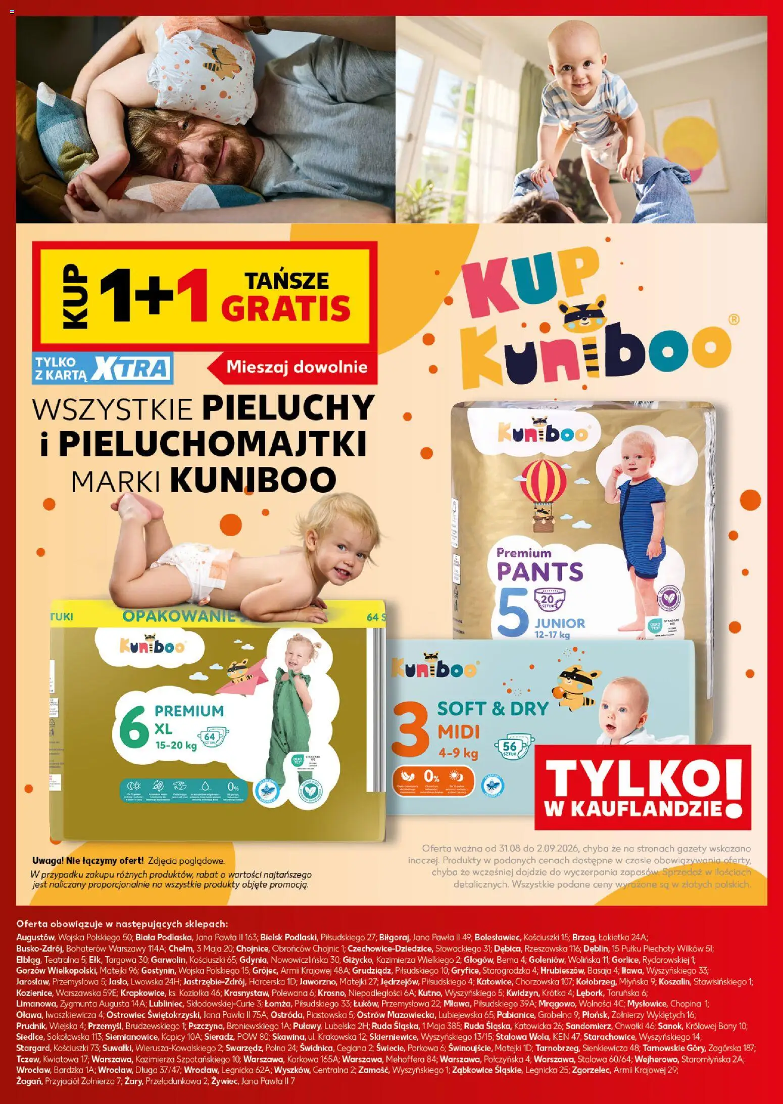 Kaufland Polsko leták - Mocny start od 31.08.2026 | Strana: 30 | Produkty: Pants