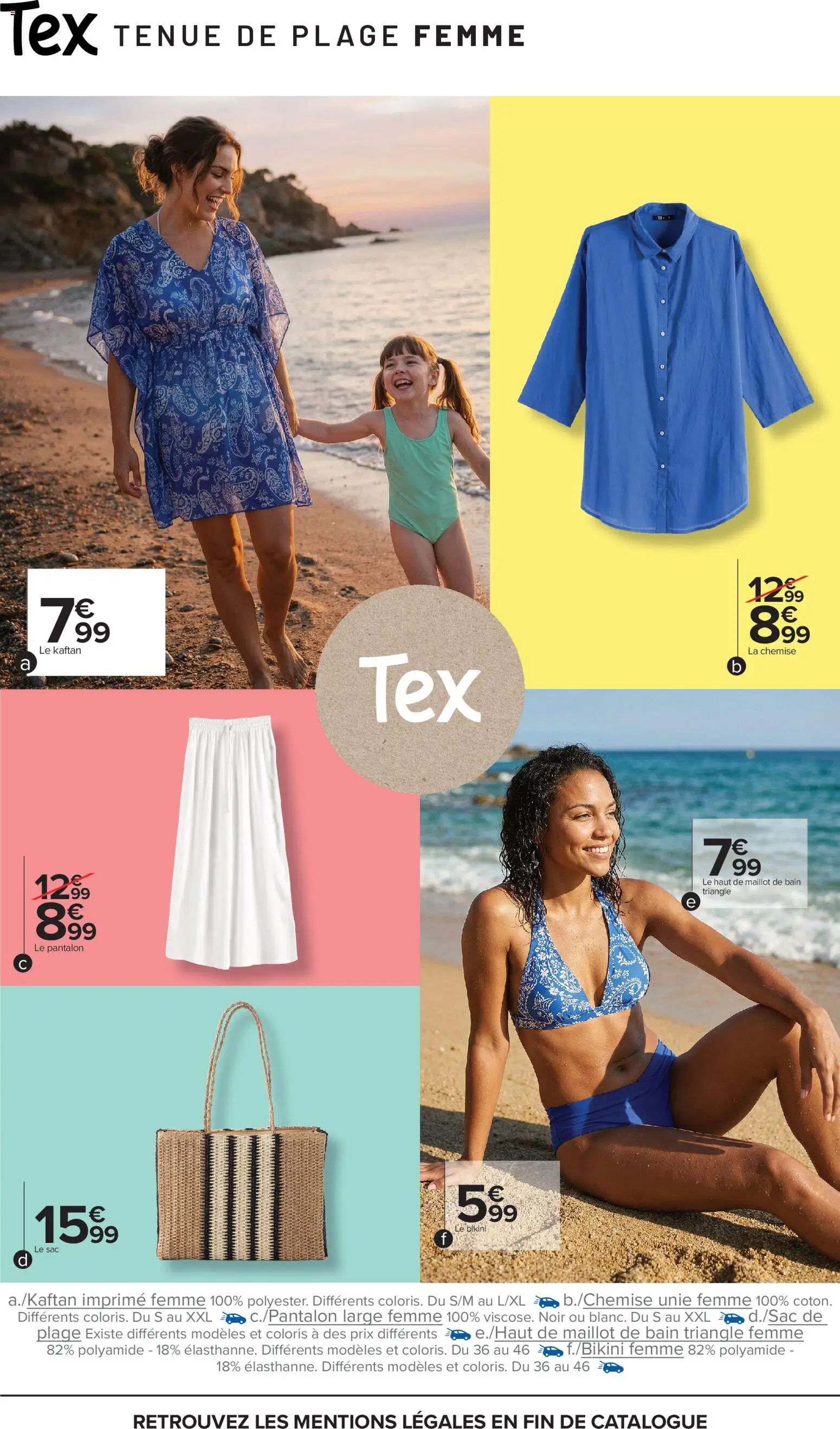 {H1} | Page: 7 | Produits: Sac, Bikini, Pantalon, Maillot de bain