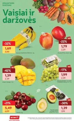 Rimi leidinys galioja nuo 16.06.2026 | Puslapis: 14 | Prekių: Avokadai, Vynuogės, Obuoliai, Bananai