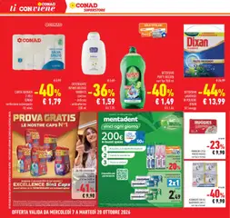 Anteprima del volantino DETERGENTE INTIMO NEUTRO ROBERTS, Detergente intimo neutro Roberts, lenitivo, delicato, antibatterico, 200 ml. valido a partire dal 07/10/2026 | Pagina: 40 | Prodotti: Pannolini, Piatti, Limone, Gel per lavastoviglie