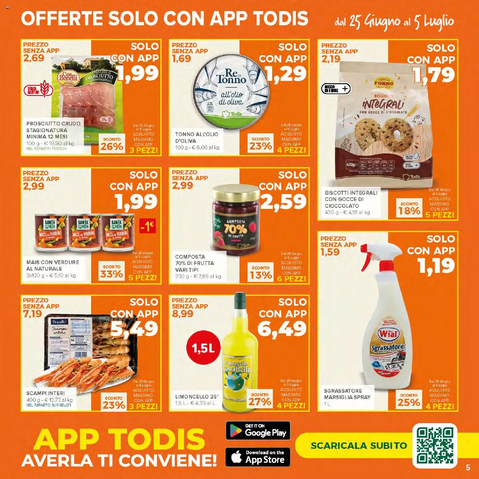 Volantino Todis del 25/06/2026 | Pagina: 5