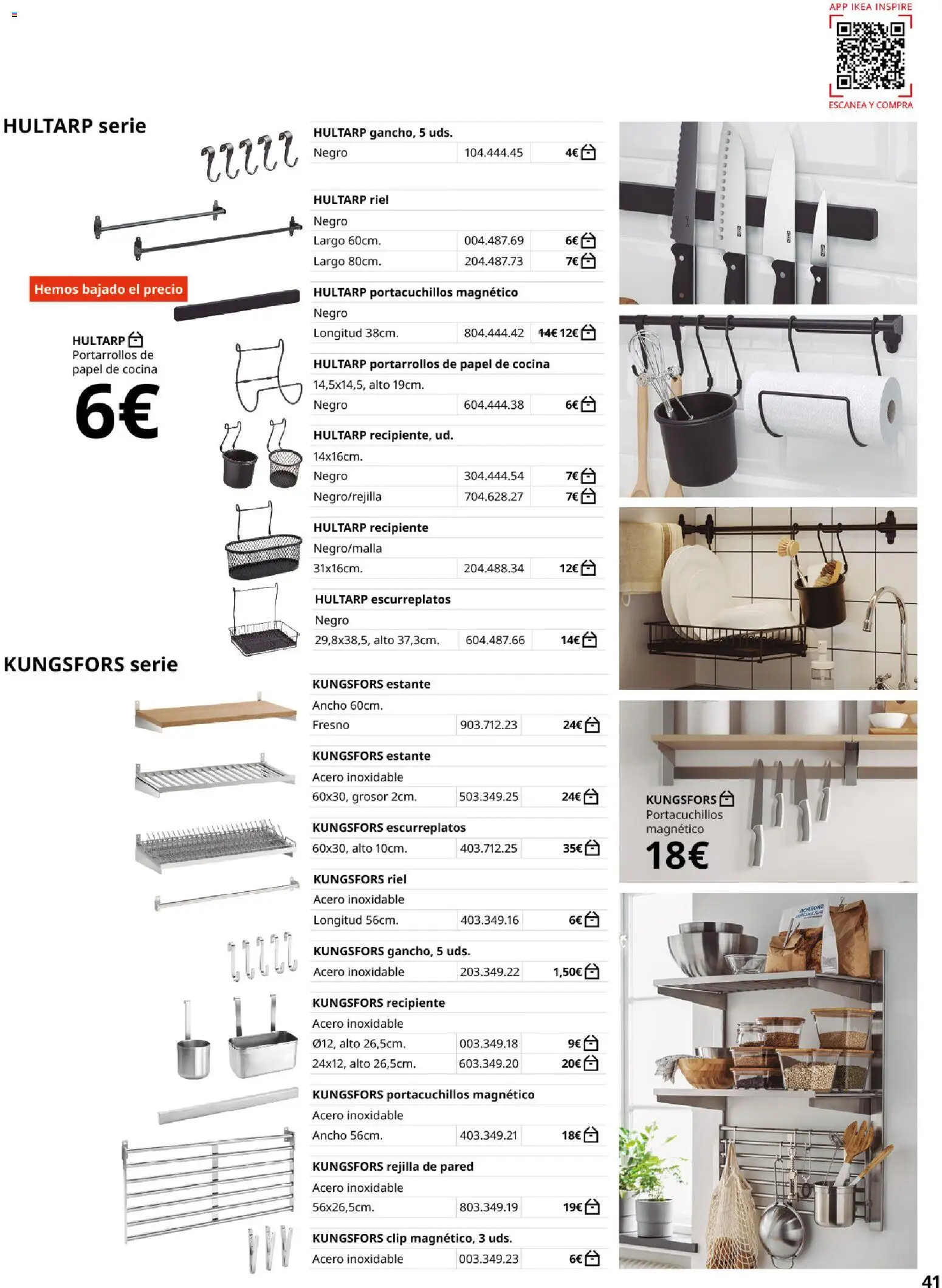 IKEA - Cocinas │ válido desde el 01/09/2026 | Página: 41 | Productos: Cocina, Estante