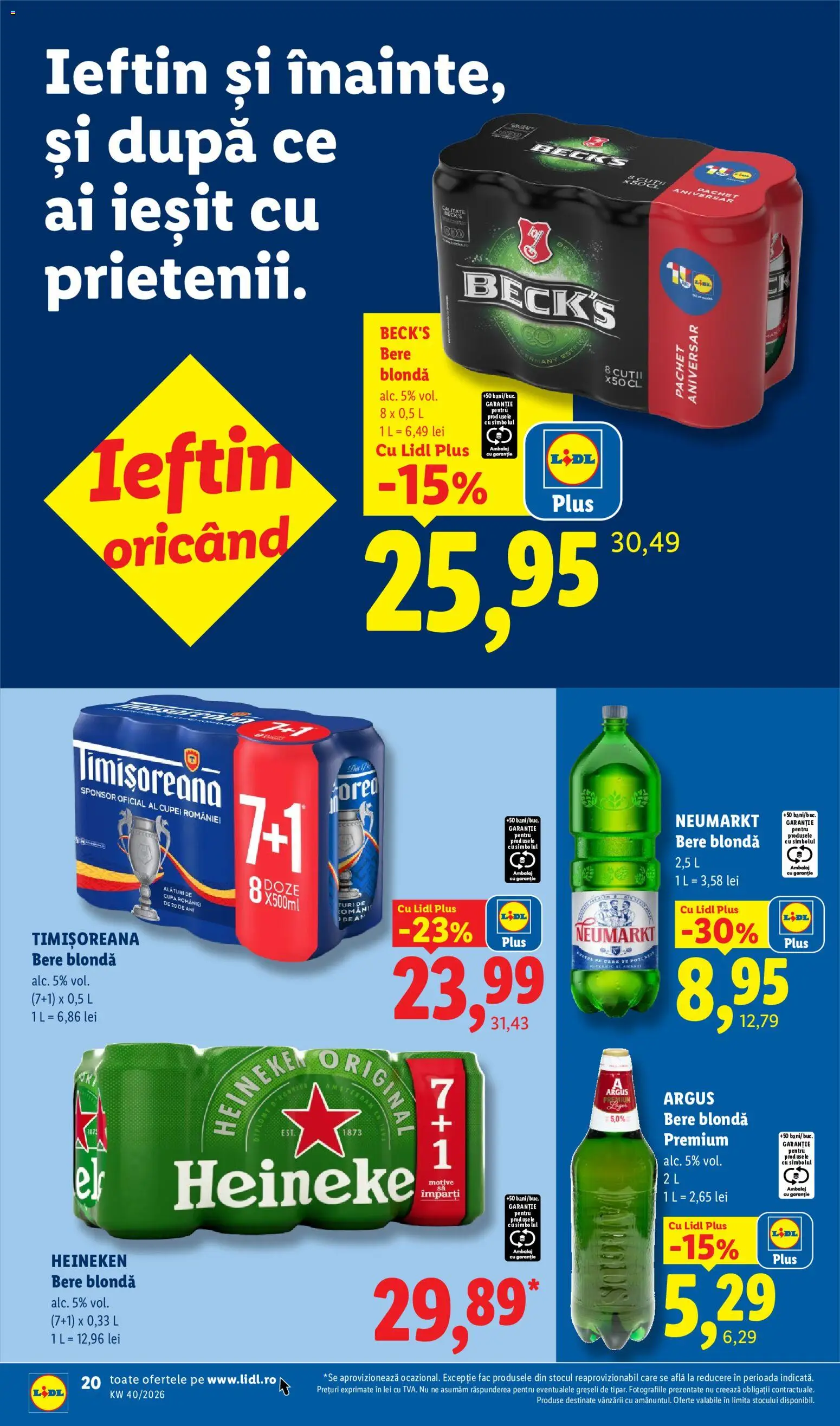 Noul catalog Lidl – valabil de la 28.09.2026 | Pagină: 20